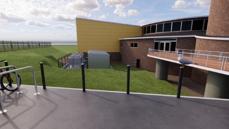 Credit: Alternative Heat feasibility study Proposed Energy Centre Beacon Leisure Centre